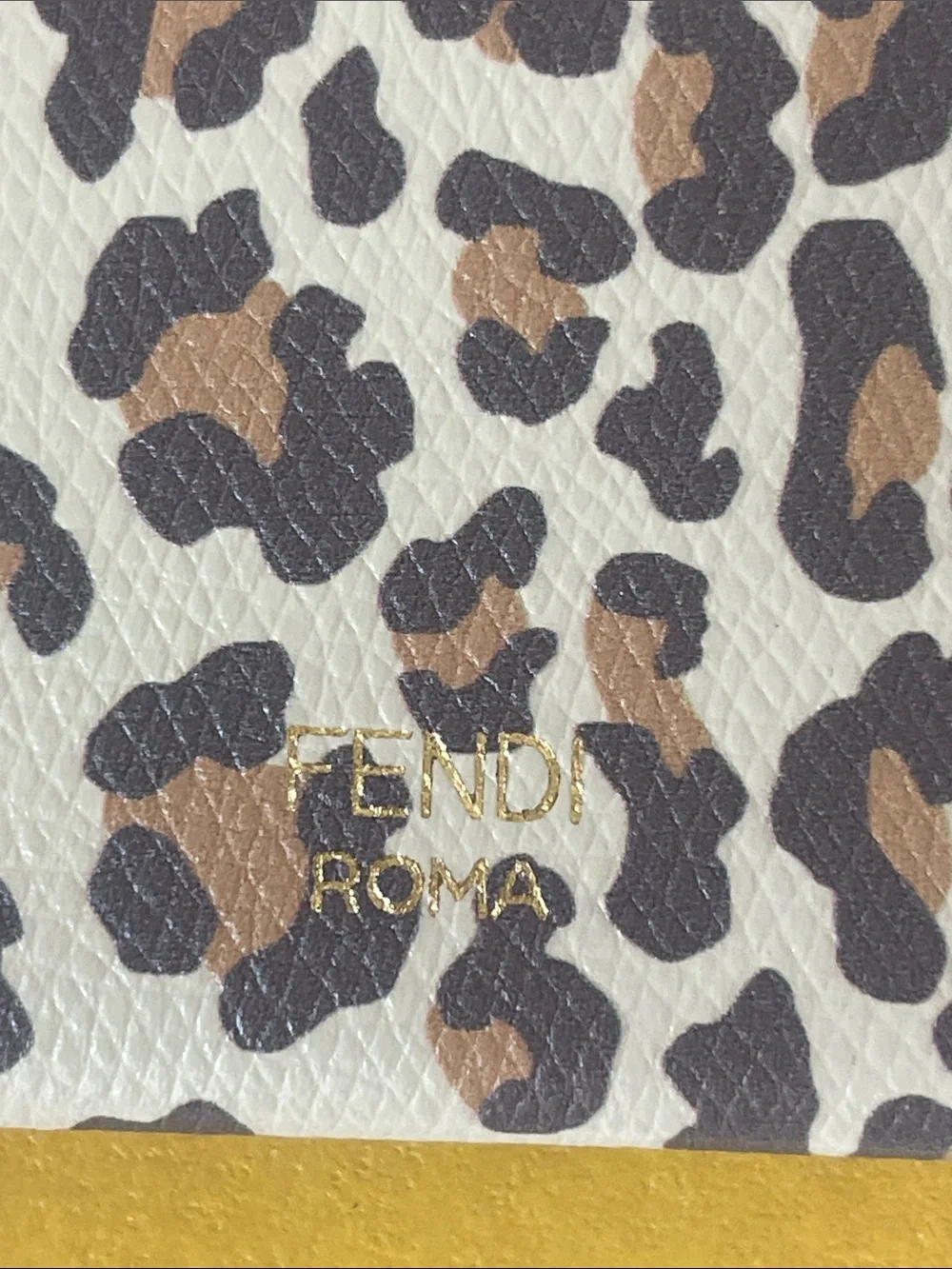 Fendi Best Friends Forever Animal Card Case,